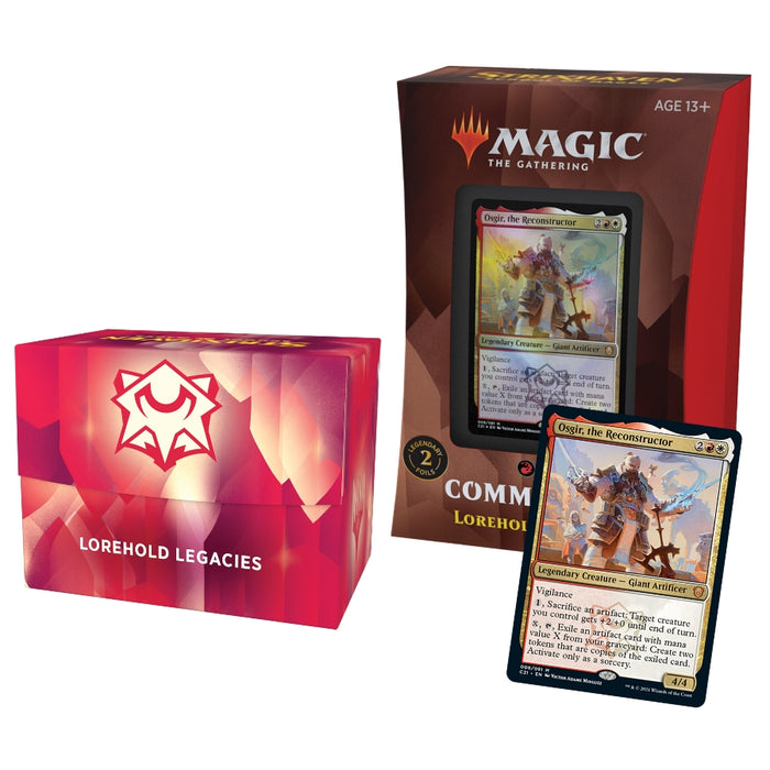 Strixhaven: School of Mages - Commander Deck: Lorehold Legacies (English) - Magic The Gathering - RedQueen.mx