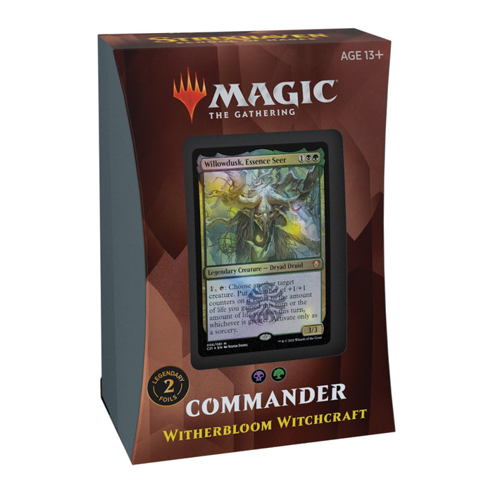 Strixhaven: School of Mages - Commander Deck: Witherbloom Witchcraft (English) - Magic The Gathering - RedQueen.mx