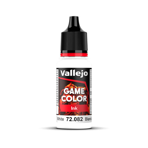 72.082 White (18ml) - Vallejo: Game Color Ink - RedQueen.mx