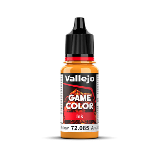 72.085 Yellow (18ml) - Vallejo: Game Color Ink - RedQueen.mx