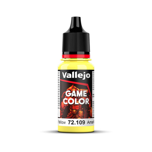 72.109 Toxic Yellow (18ml) - Vallejo: Game Color - RedQueen.mx