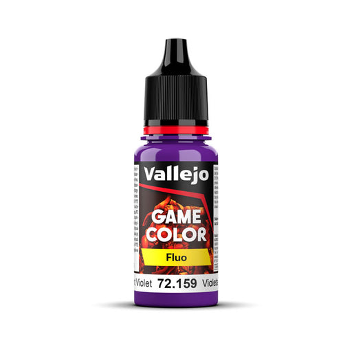 72.159 Fluorescent Violet (18ml) - Vallejo: Game Color Fluo - RedQueen.mx