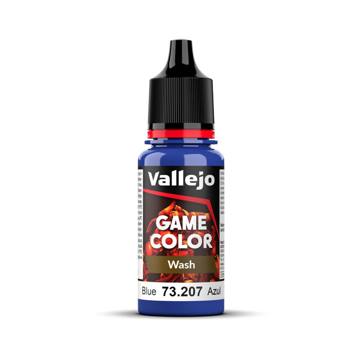73.207 Blue (18ml) - Vallejo: Game Color Wash - RedQueen.mx