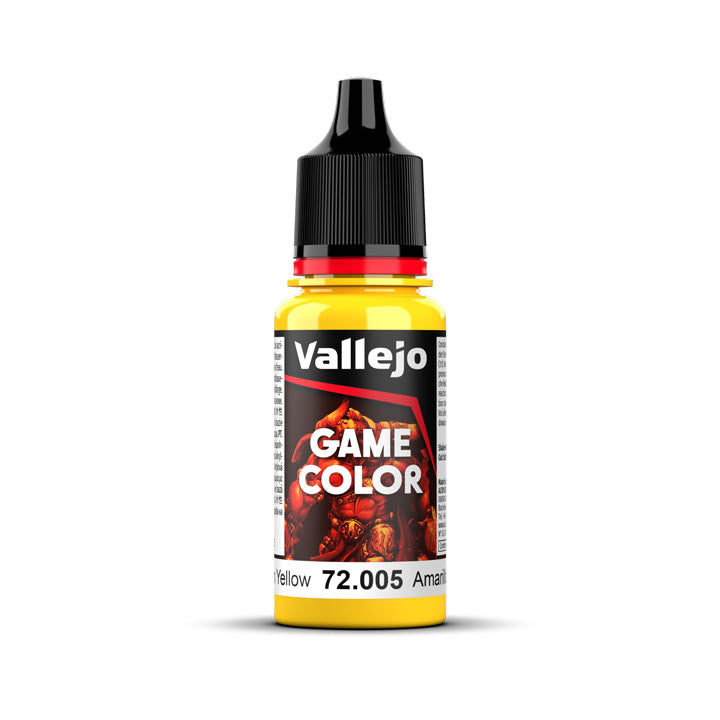72.005 Moon Yellow (18ml) - Vallejo: Game Color - RedQueen.mx