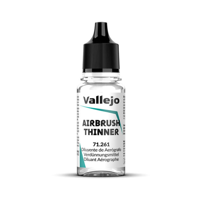 71.261 Airbrush Thinner (18ml) - Vallejo: Game Color Auxiliary - RedQueen.mx
