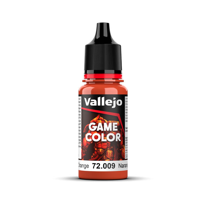 72.009 Hot Orange (18ml) - Vallejo: Game Color - RedQueen.mx