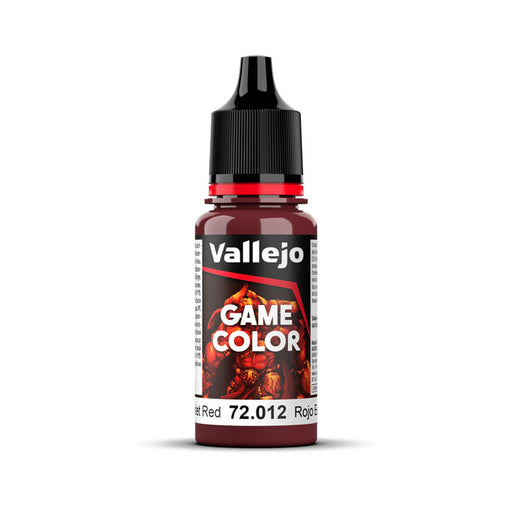 72.012 Scarlet Red (18ml) - Vallejo: Game Color - RedQueen.mx