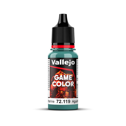 72.119 Aquamarine (18ml) - Vallejo: Game Color - RedQueen.mx