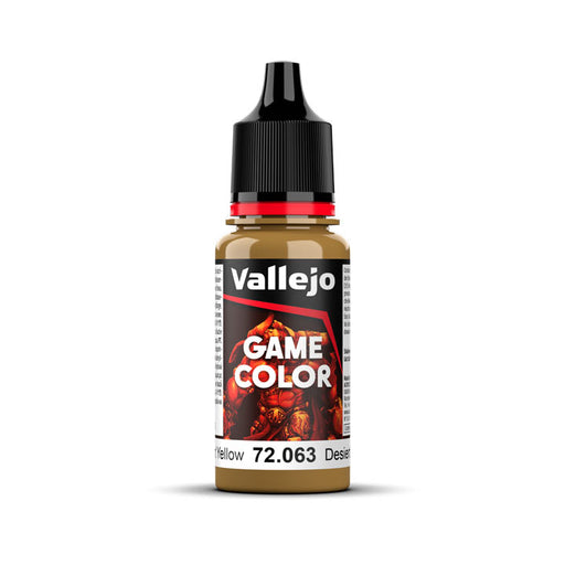 72.063 Desert Yellow (18ml) - Vallejo: Game Color - RedQueen.mx