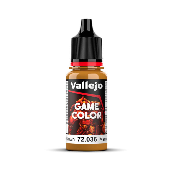 72.036 Bronze Brown (18ml) - Vallejo: Game Color - RedQueen.mx