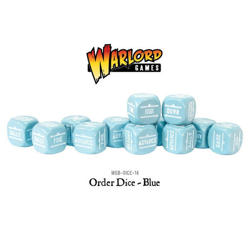 Blue Order Dice Pack - Bolt Action Accessories - RedQueen.mx