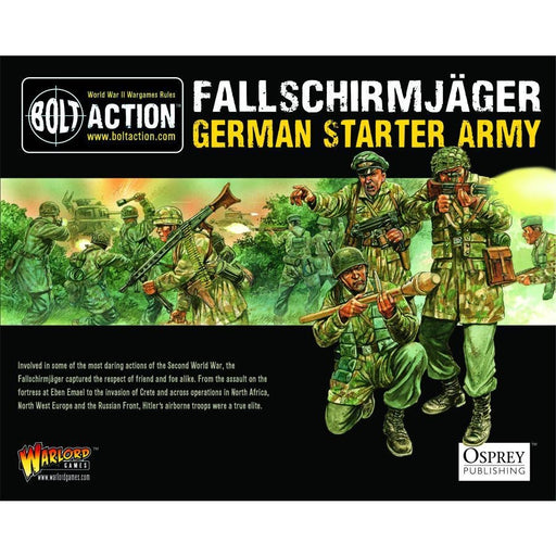 Fallschirmjager German Starter Army - Bolt Action - RedQueen.mx