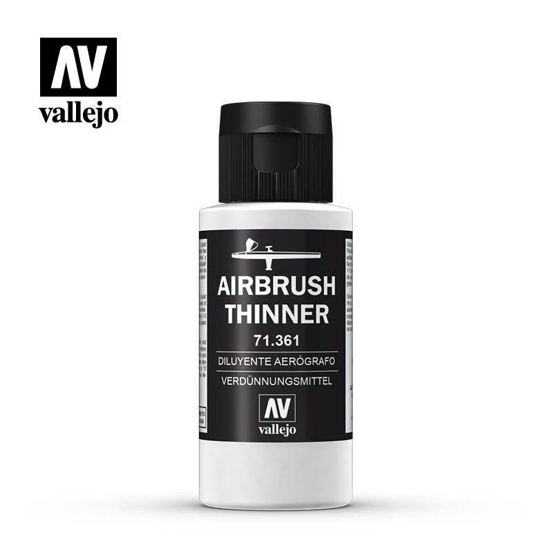 71.361 Airbrush Thinner (60ml) - Vallejo: Auxiliary - RedQueen.mx