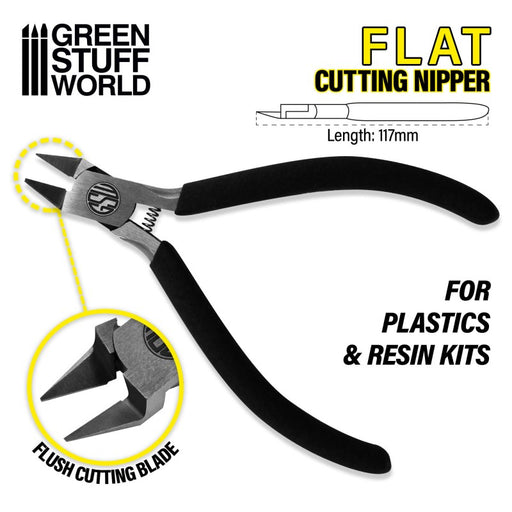 Flat Cutting Nipper - GSW Tools - RedQueen.mx