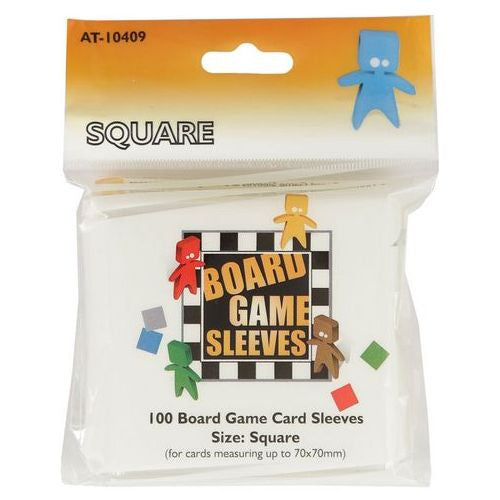 Square Card Board Game Card 100 Sleeves (69x69mm) - Arcane Tinmen Sleeves - RedQueen.mx