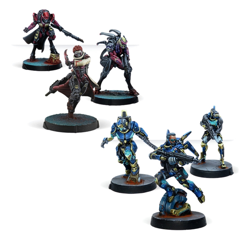 Beyond Wildfire (OOP) - Infinity: O-12 & Combined Army Pack - RedQueen.mx