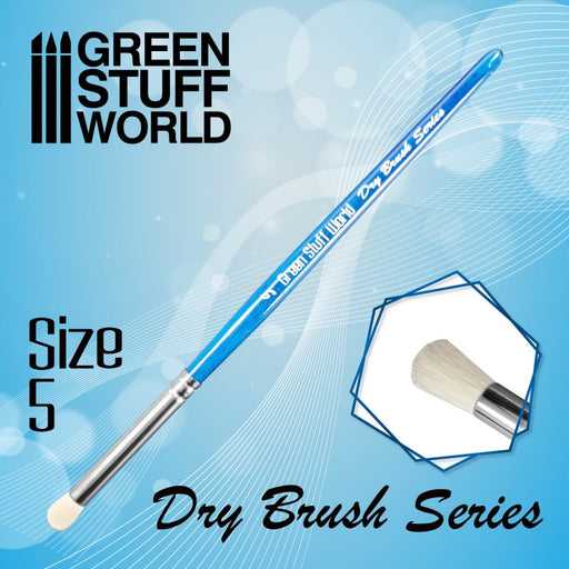 Blue Series Pincel Seco #5 - GSW Brushes - RedQueen.mx