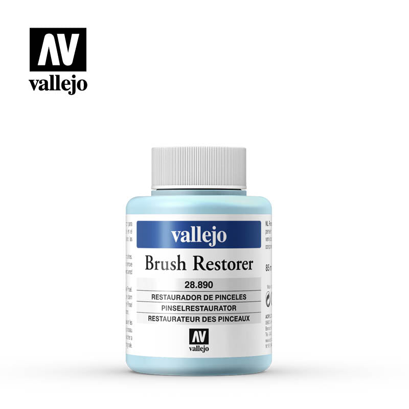 28.890 Brush Restorer (85ml) - Vallejo: Auxiliary - RedQueen.mx