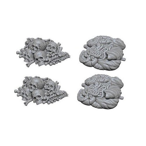 Pile of Bones & Entrails - WizKids Unpainted Miniatures - RedQueen.mx