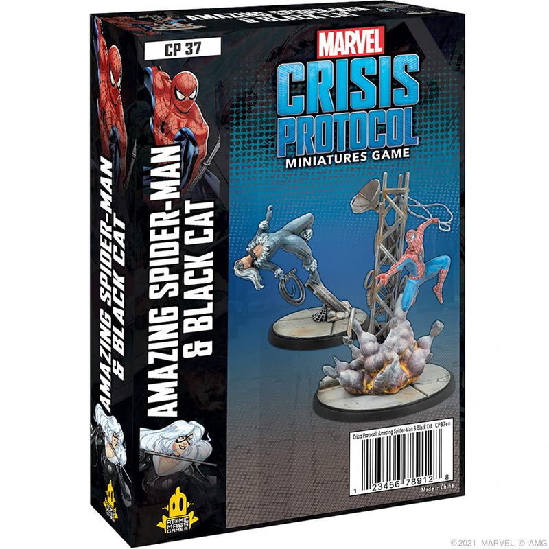 Amazing Spider-Man & Black Cat - Marvel Crisis Protocol - RedQueen.mx