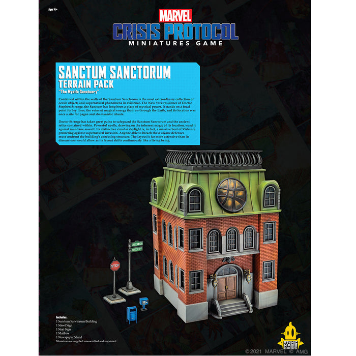 Sanctum Sanctorum Terrain Pack - Marvel Crisis Protocol - RedQueen.mx