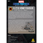 X-23 & Honey Badger - Marvel Crisis Protocol - RedQueen.mx