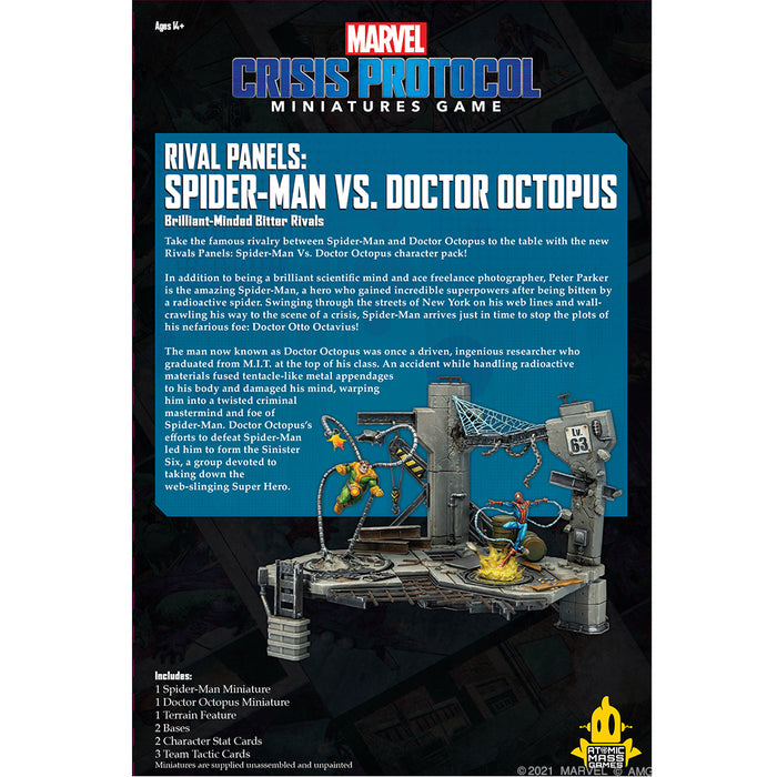 Rival Panels: Spider-Man vs. Doctor Octopus - Marvel Crisis Protocol - RedQueen.mx
