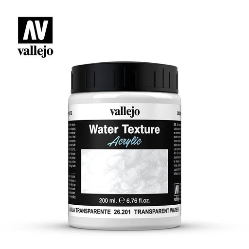 26.201 Transparent Water (200ml) - Vallejo: Diorama Effects - RedQueen.mx