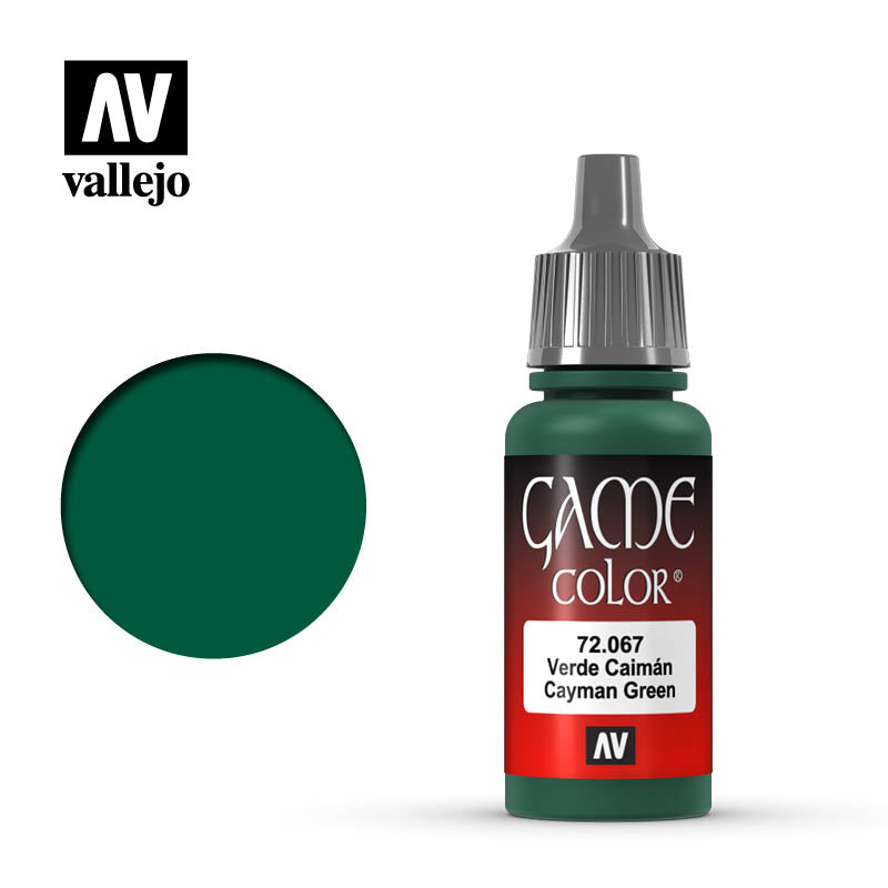 72.067 Cayman Green (17ml) - Vallejo: Game Color - RedQueen.mx