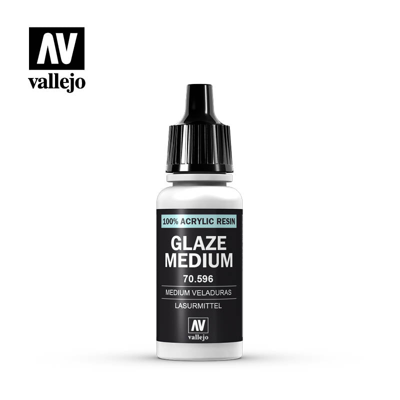 70.596 Glaze Medium (17ml) - Vallejo: Auxiliary - RedQueen.mx