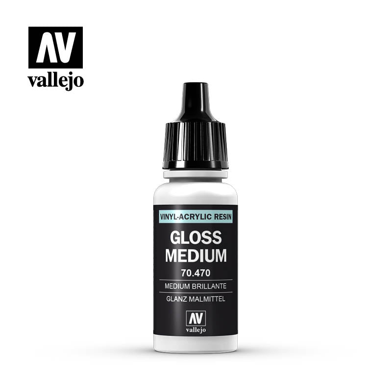70.470 Gloss Medium (17ml) - Vallejo: Auxiliary - RedQueen.mx