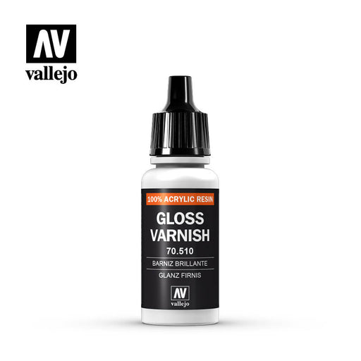 70.510 Gloss Varnish (17ml) - Vallejo: Auxiliary - RedQueen.mx