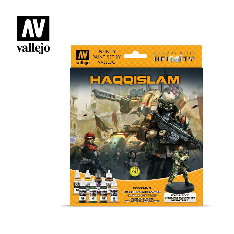 Model Color Set: Infinity Haqqislam Exclusive Miniature - RedQueen.mx