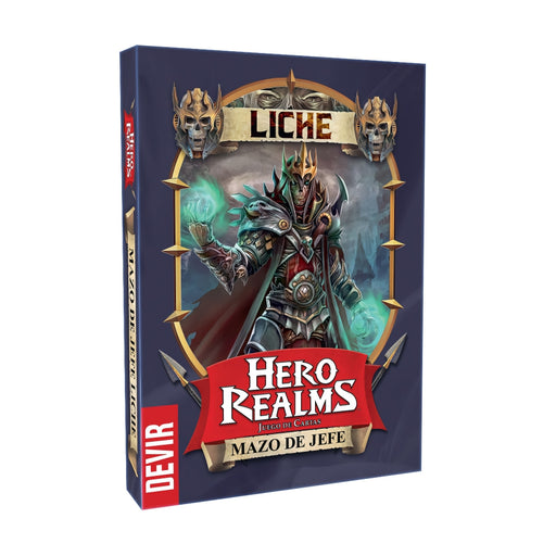 Hero Realms: Liche - Mazo de Jefe (Español) - RedQueen.mx