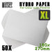 Hydro Paper XL for GSW Wet Palette XL (x50) - GSW Accessories - RedQueen.mx