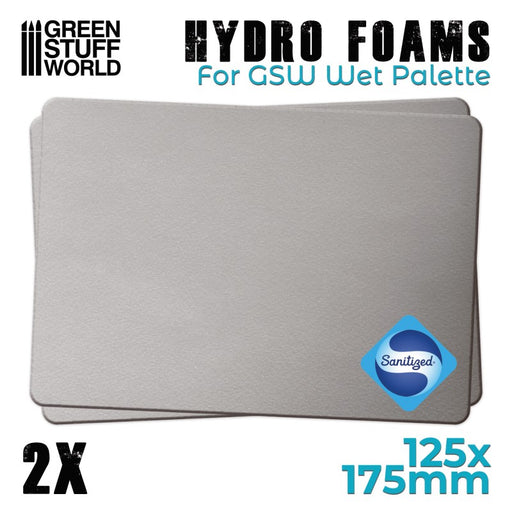 Hydro Foams for GSW Wet Palette (x2) - GSW Accessories - RedQueen.mx
