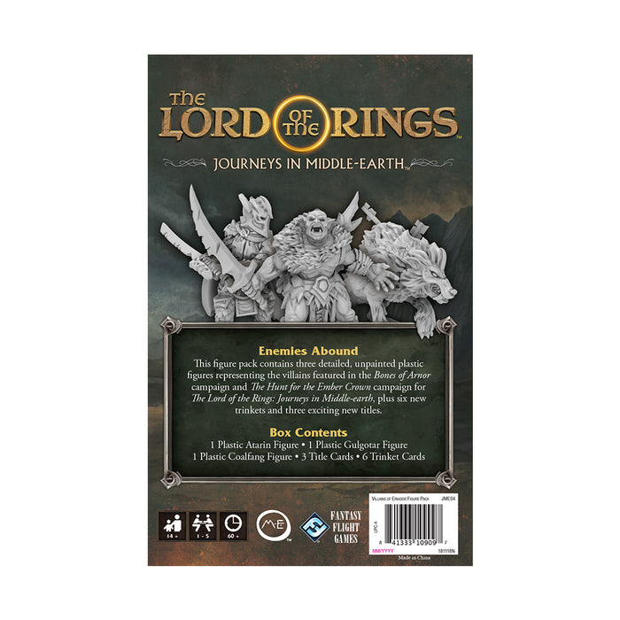 Lord of the Rings: Journeys in Middle-Earth - Villains of Eriador Figure Pack (English)