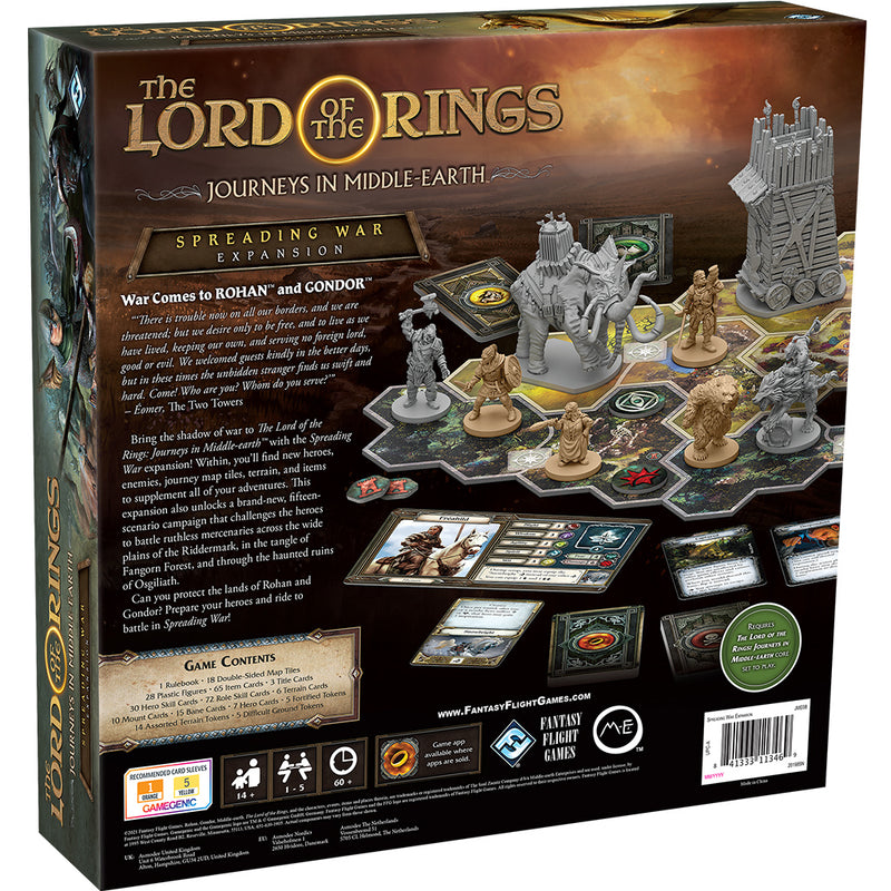 Lord of the Rings: Journeys in Middle-Earth - Spreading War (Inglés)