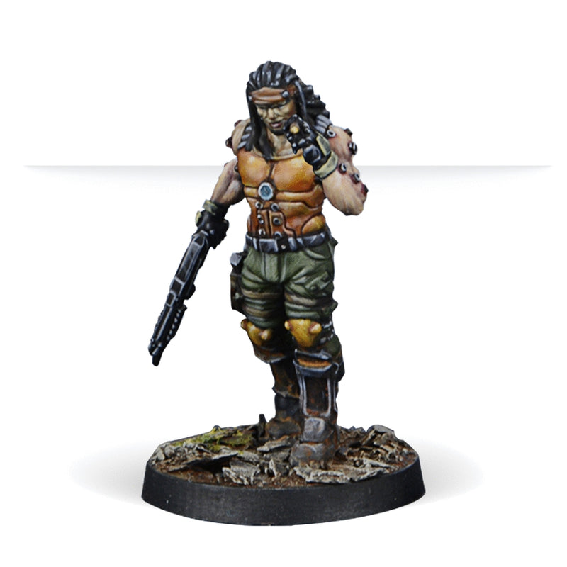 Joe "Scarface" Turner, Mercenary TAG Pilot - Infinity: NA2 Pack - RedQueen.mx
