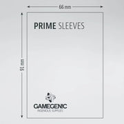 Prime Sleeves Blue (Standard 66x91mm) - GameGenic: Fundas Protectoras - RedQueen.mx