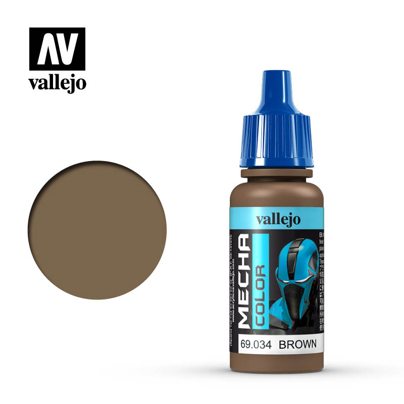 69.034 Brown (17ml) - Vallejo: Mecha Color - RedQueen.mx