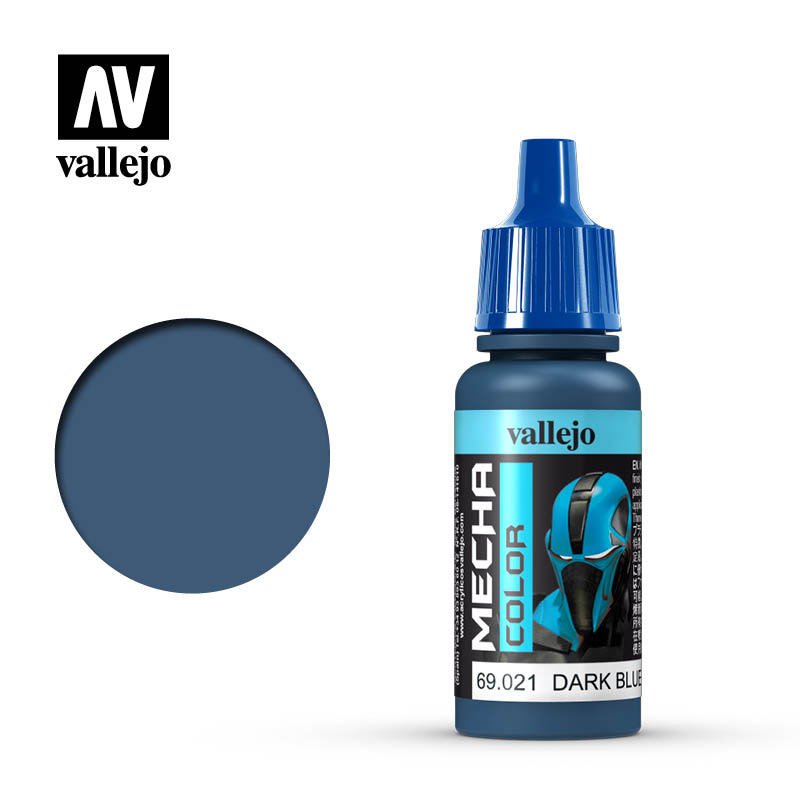 69.021 Dark Blue (17ml) - Vallejo: Mecha Color - RedQueen.mx