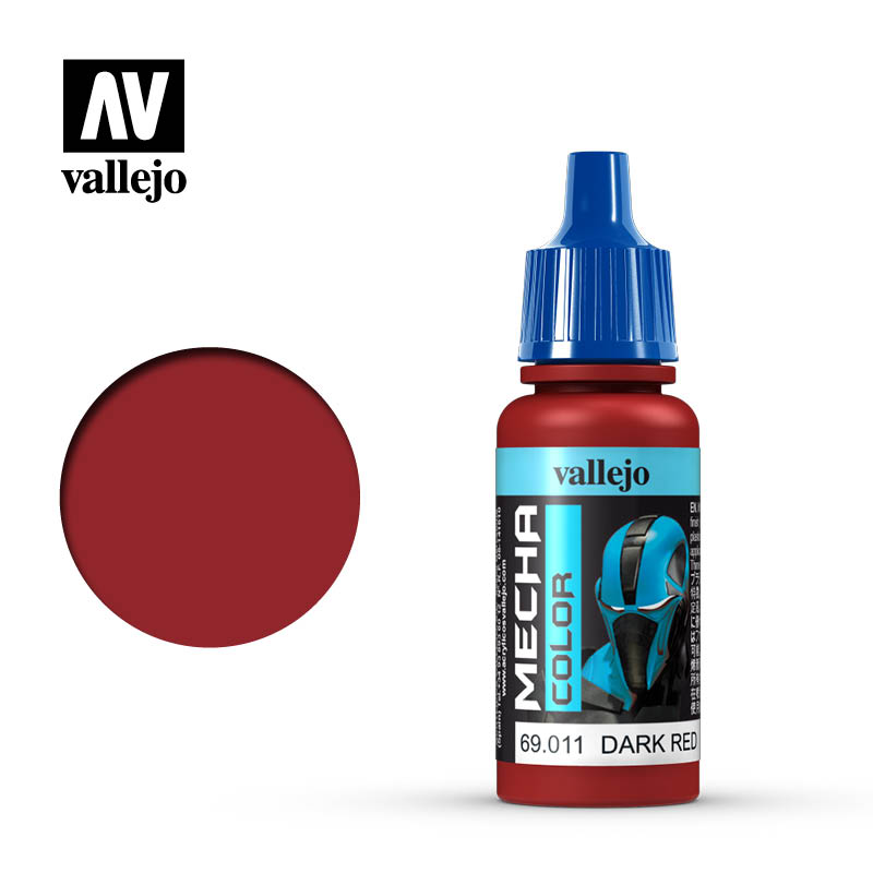 69.011 Dark Red (17ml) - Vallejo: Mecha Color - RedQueen.mx
