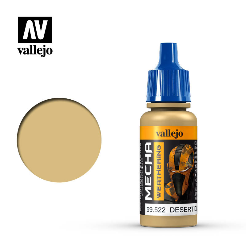 69.522 Desert Dust Wash (17ml) - Vallejo: Mecha Weathering - RedQueen.mx