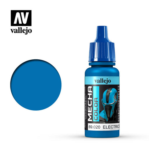69.020 Electric Blue (17ml) - Vallejo: Mecha Color - RedQueen.mx