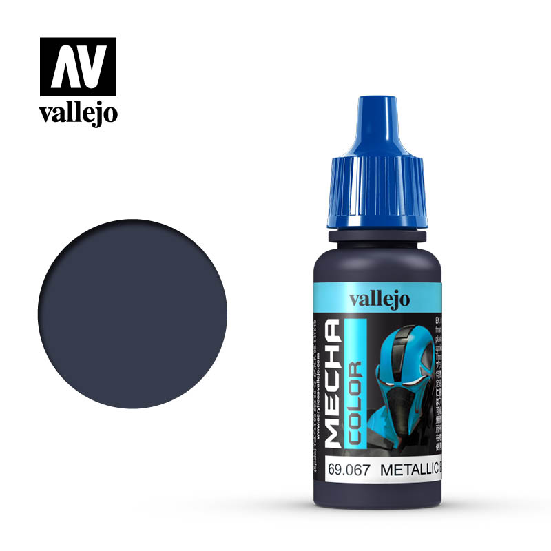 69.067 Metallic Blue (17ml) - Vallejo: Mecha Color - RedQueen.mx