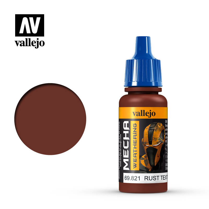 69.821 Rust Texture (Matt) (17ml) - Vallejo: Mecha Weathering - RedQueen.mx
