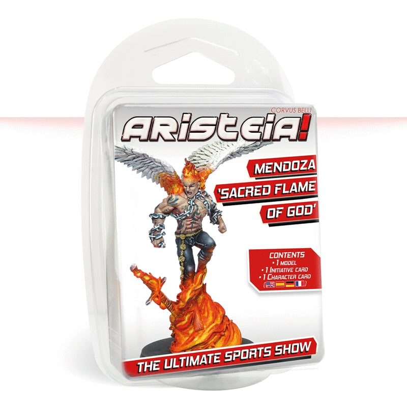 Mendoza 'Sacred Flame of God' Skin - Aristeia! Pack - RedQueen.mx
