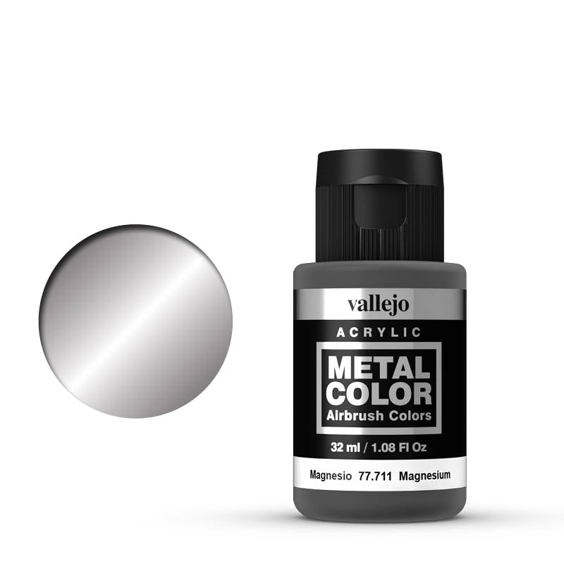 77.711 Magnesium (32ml) - Vallejo: Metal Color - RedQueen.mx