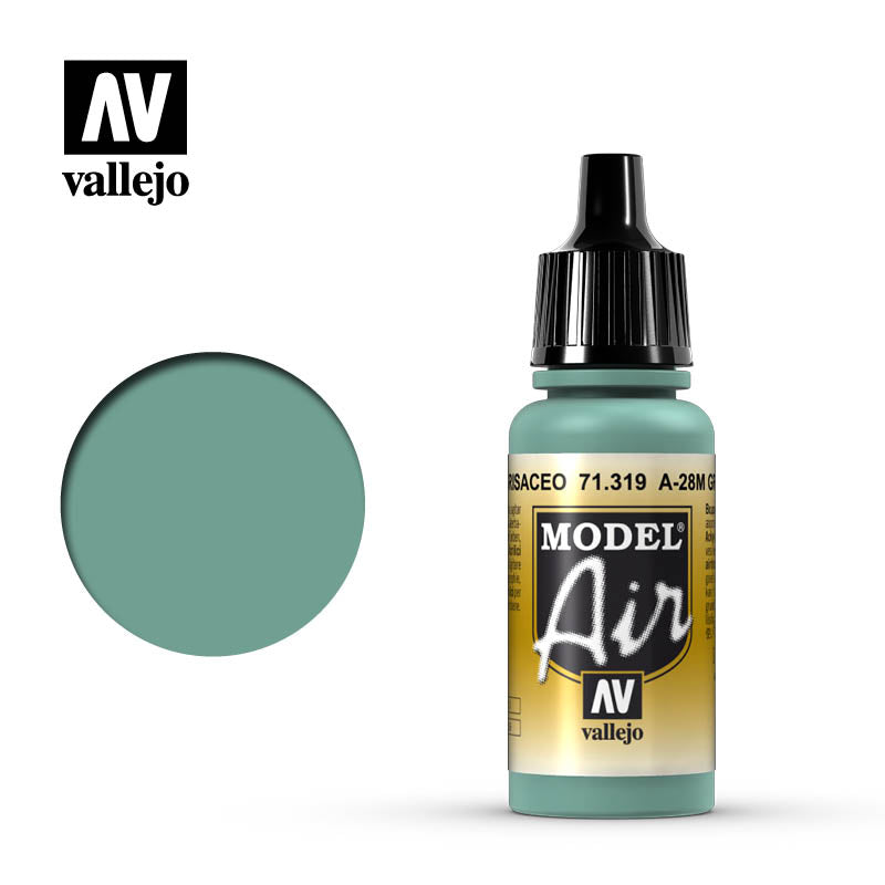 71.319 A-28M Greyish Blue (17ml) - Vallejo: Model Air - RedQueen.mx